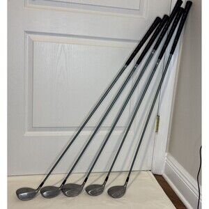 set of 5 macgregor system five-1-five dx oversze wood 1,3,5,7,9 Petite Length